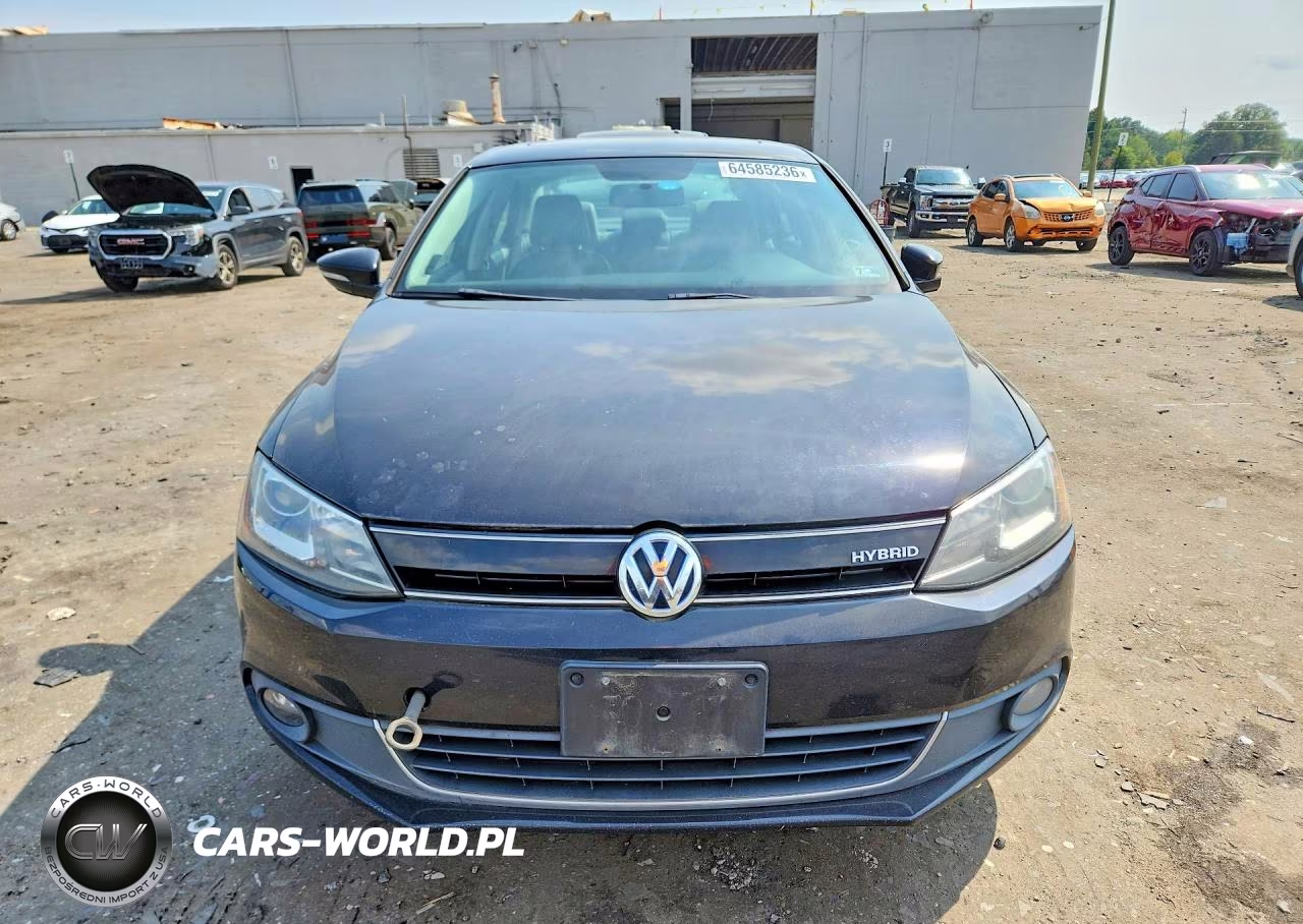 2014 Volkswagen Jetta Hybrid VIN:3VW637AJ2EM208609 - 5