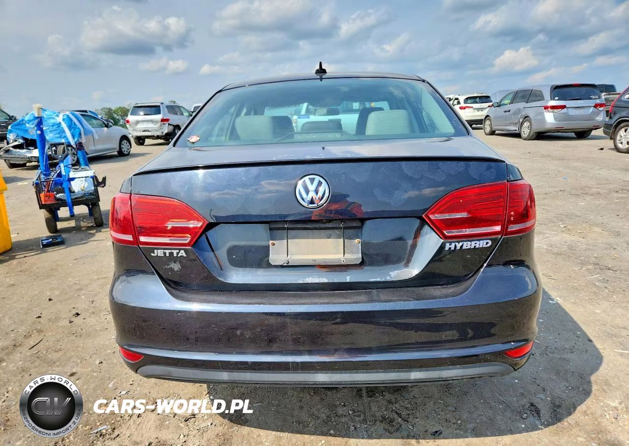 2014 Volkswagen Jetta Hybrid VIN:3VW637AJ2EM208609 - 6