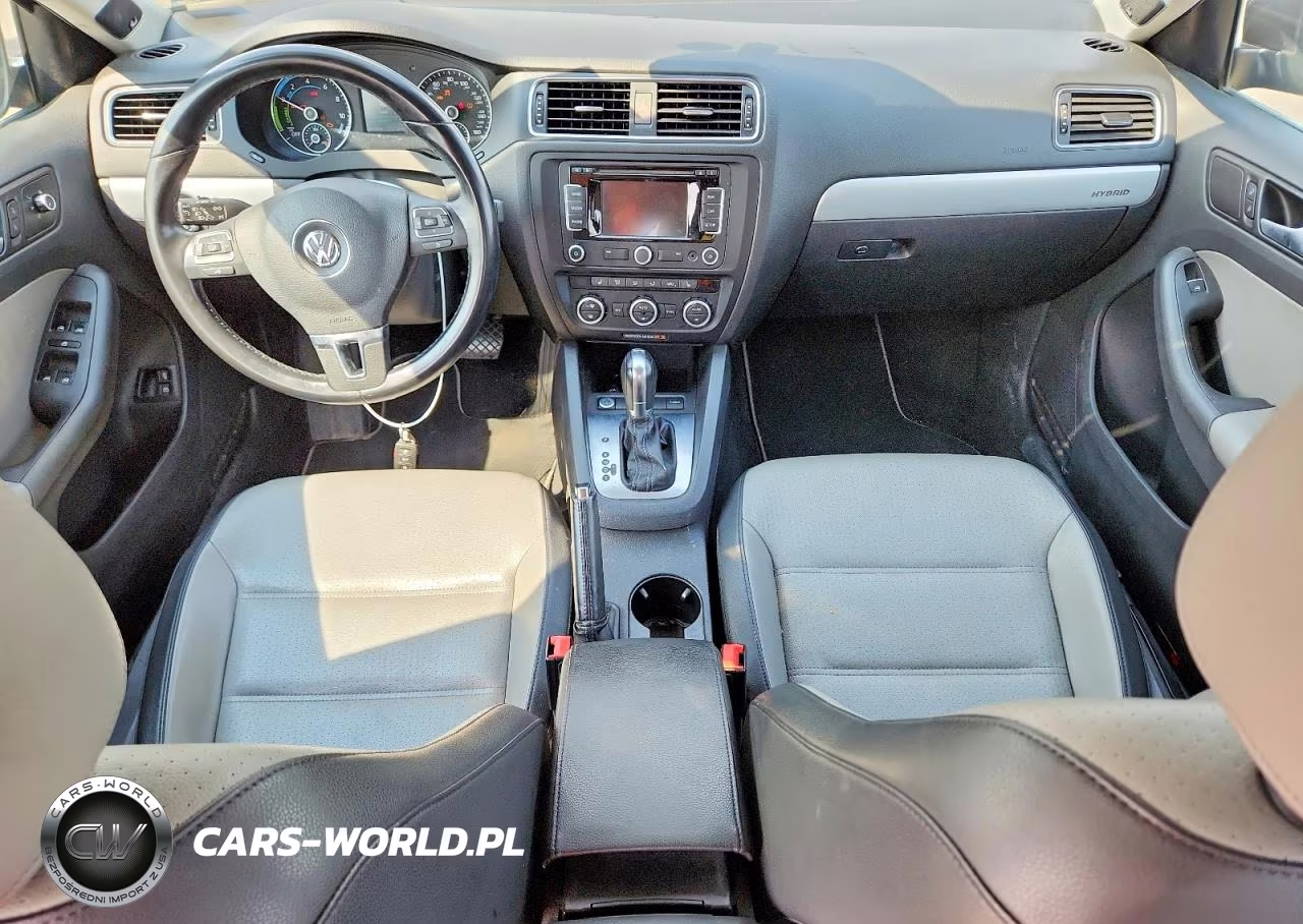 2014 Volkswagen Jetta Hybrid VIN:3VW637AJ2EM208609 - 8