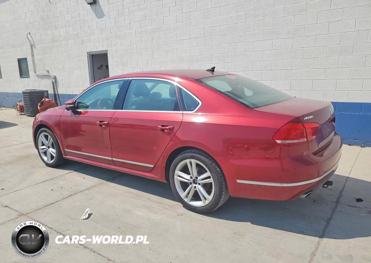 2015 Volkswagen Passat Sel VIN:1VWCV7A37FC012960 - 2