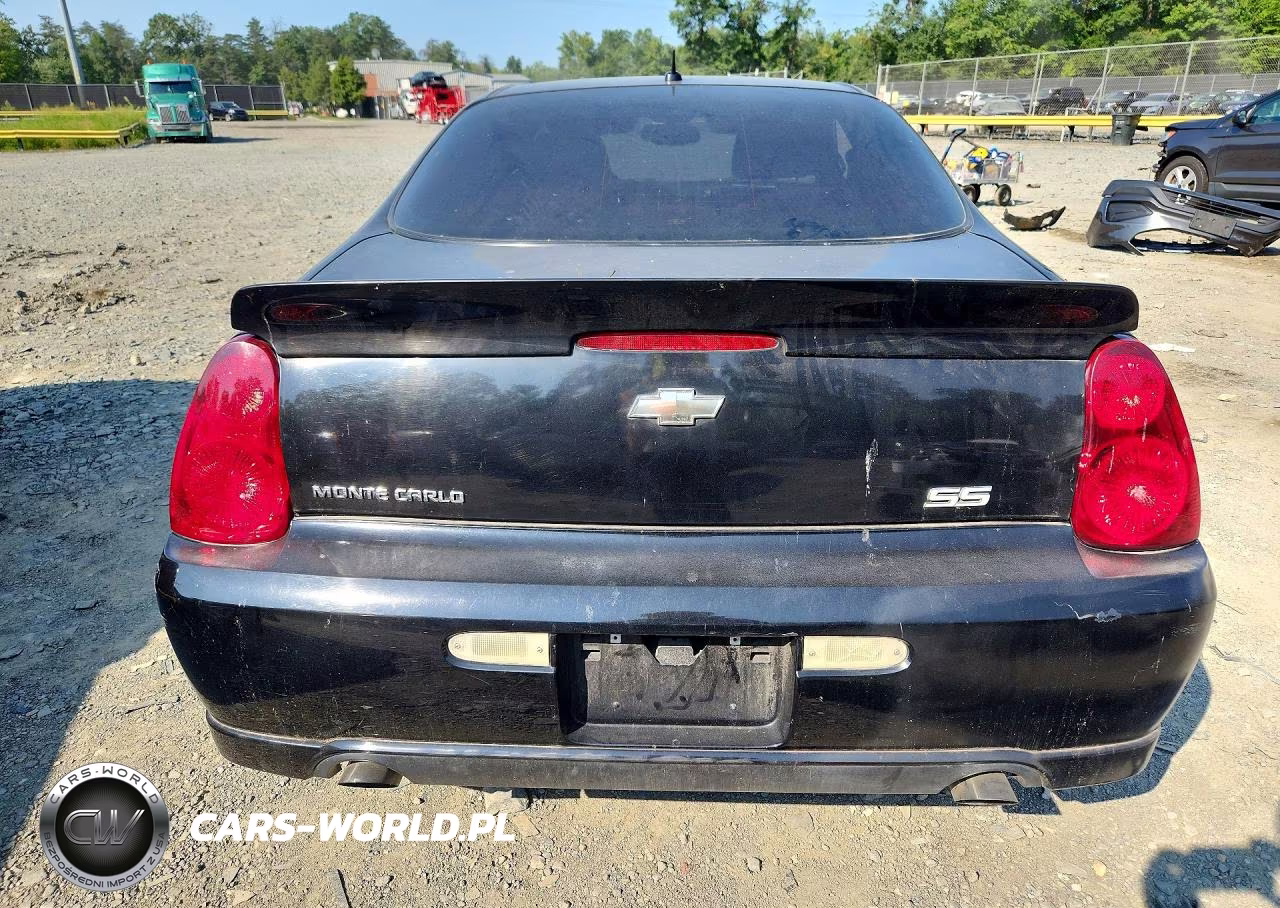 2006 Chevrolet Monte Carlo Ss VIN:2G1WL16C569374698 - 6