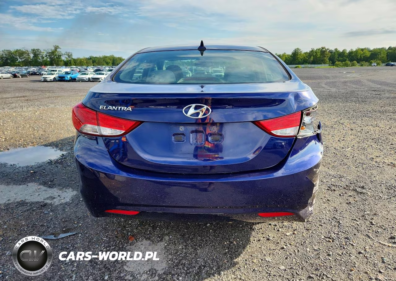 2013 Hyundai Elantra Gls VIN:5NPDH4AE9DH199330 - 6