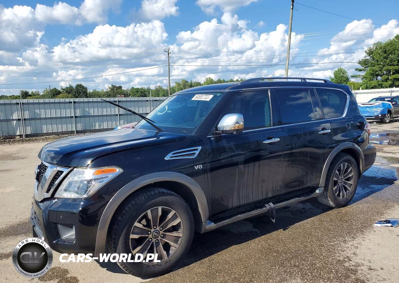 2019 Nissan Armada Sl VIN:JN8AY2ND6K9085885 - 1