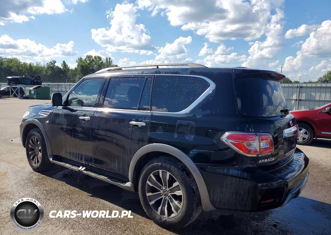 2019 Nissan Armada Sl VIN:JN8AY2ND6K9085885 - 2