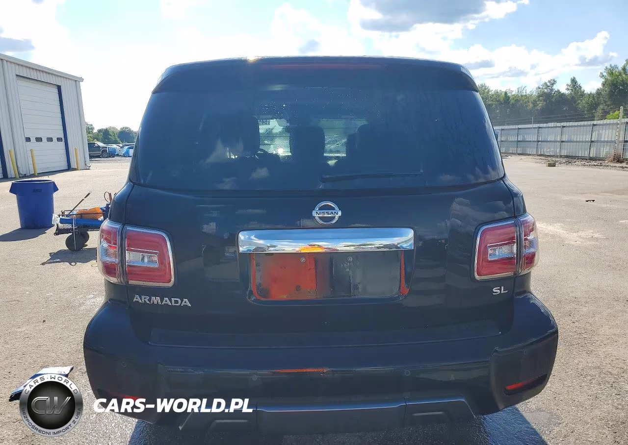 2019 Nissan Armada Sl VIN:JN8AY2ND6K9085885 - 6