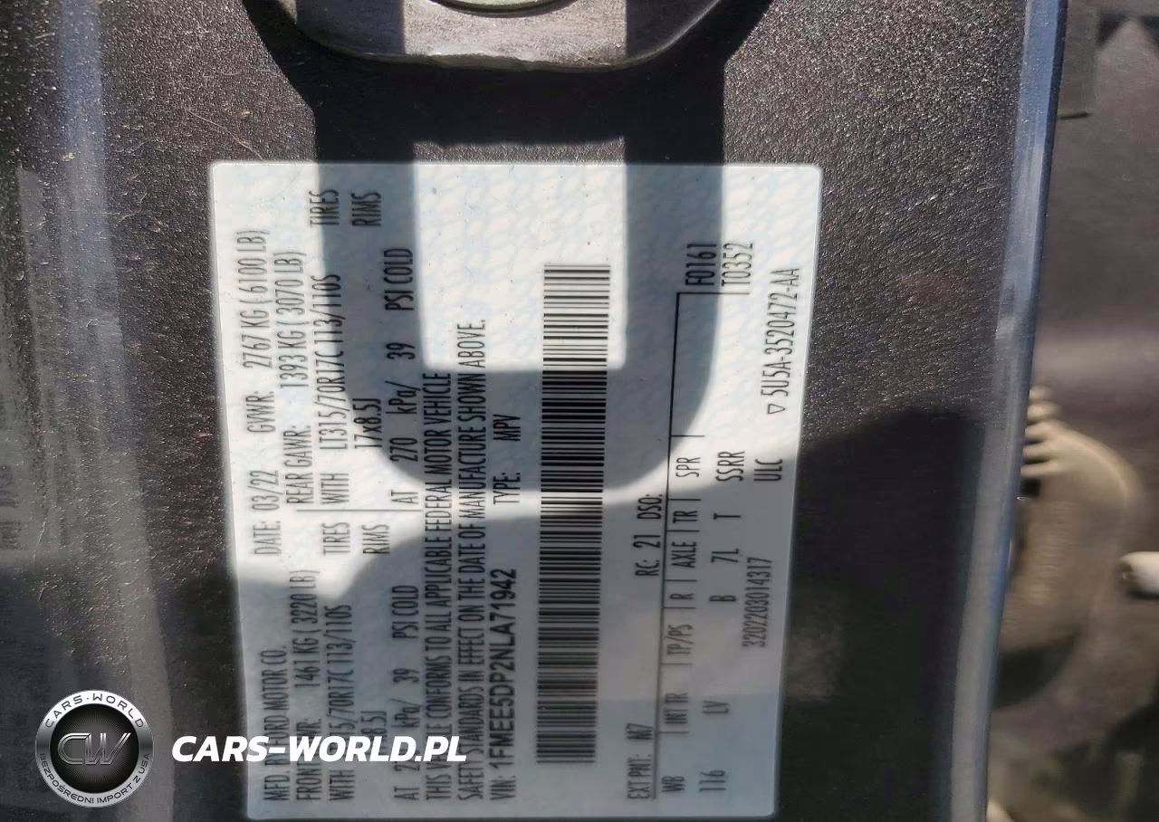 2022 Ford Bronco Base VIN:1FMEE5DP2NLA71942 - 12