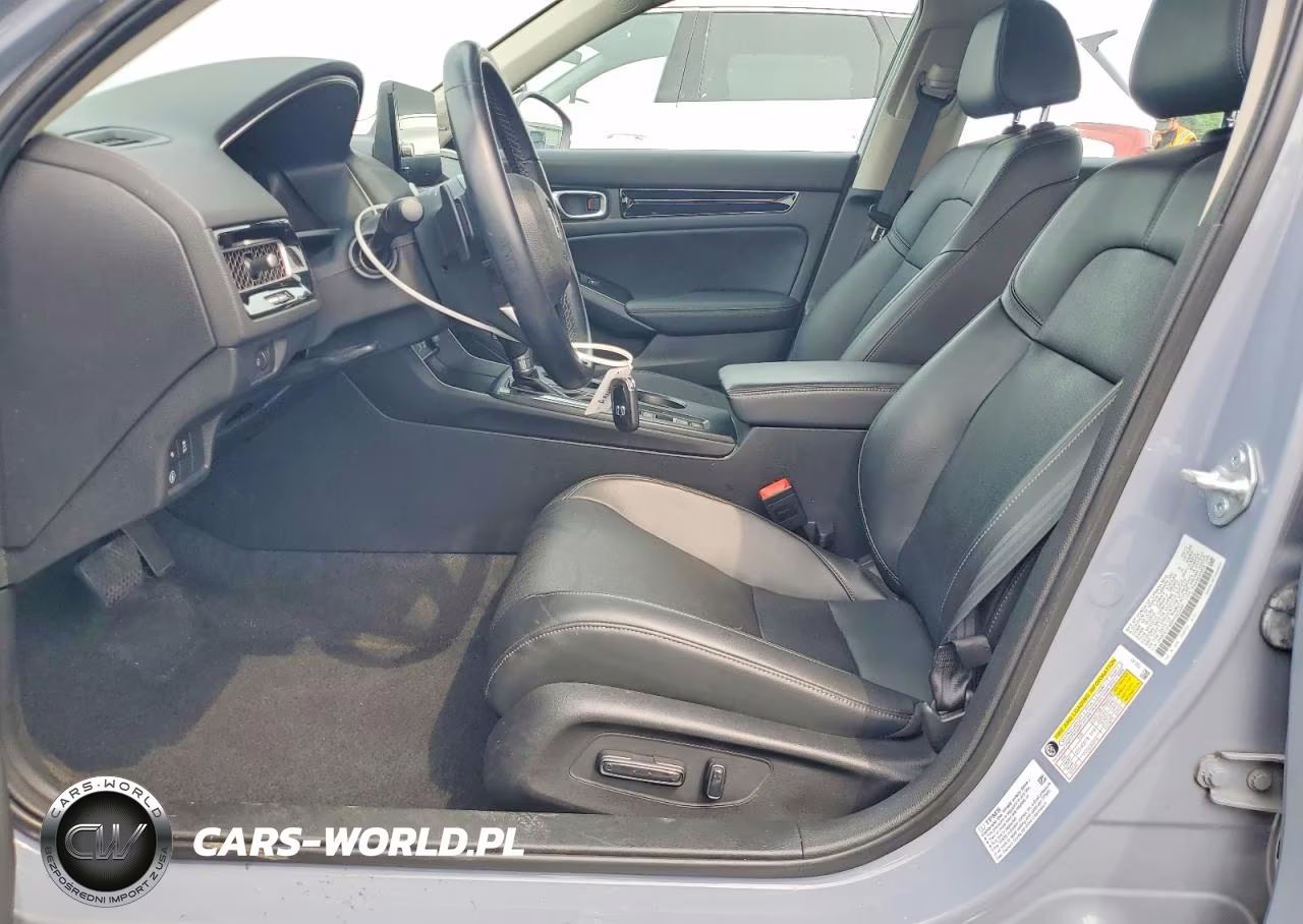 2022 Honda Civic Touring VIN:2HGFE1F96NH302226 - 7