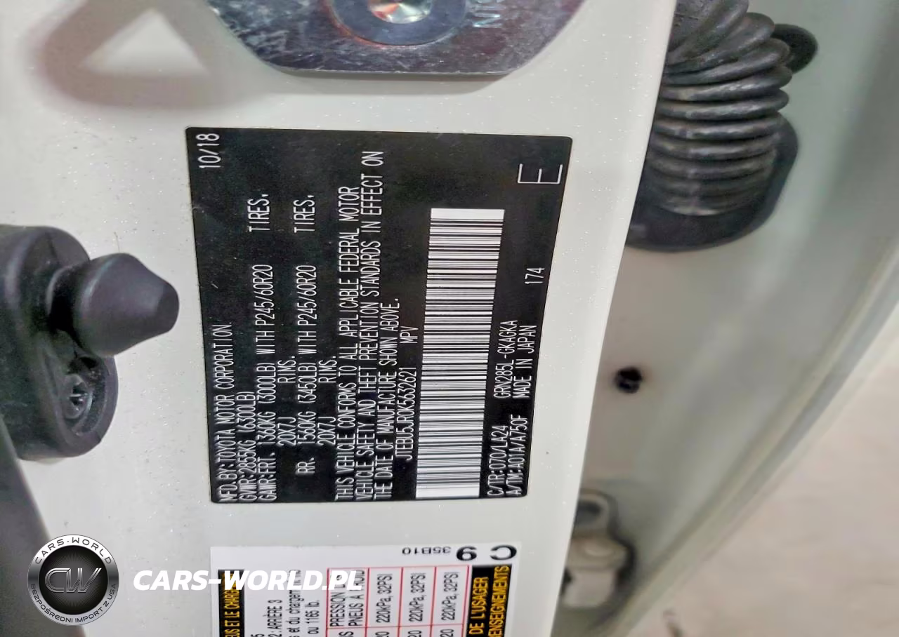 2019 Toyota 4Runner Limited VIN:JTEBU5JR0K5632621 - 13