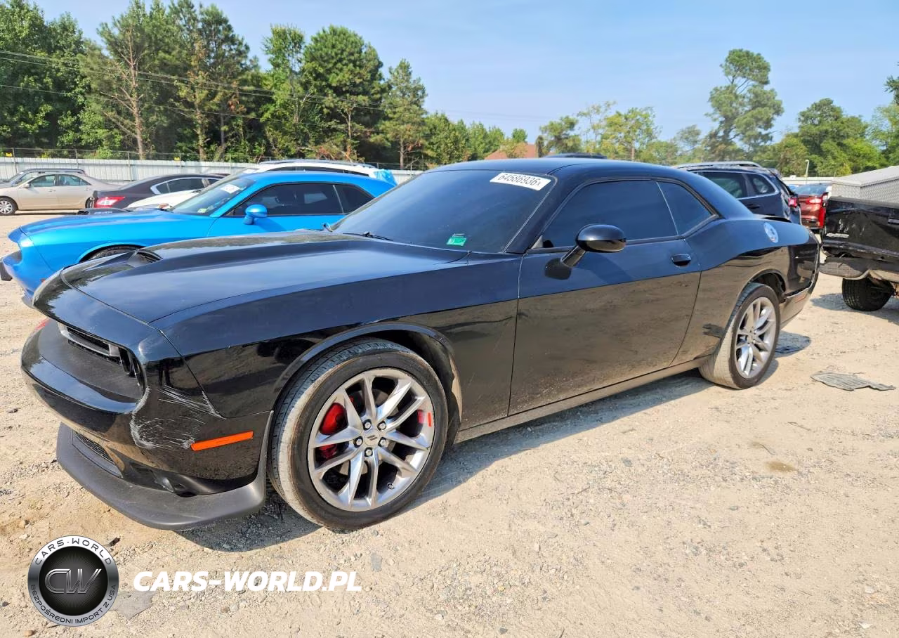 2022 Dodge Challenger Gt VIN:2C3CDZKG6NH192399 - 1