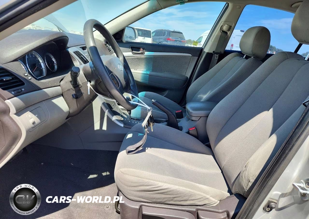 2009 Hyundai Sonata Gls VIN:5NPET46C09H487254 - 7