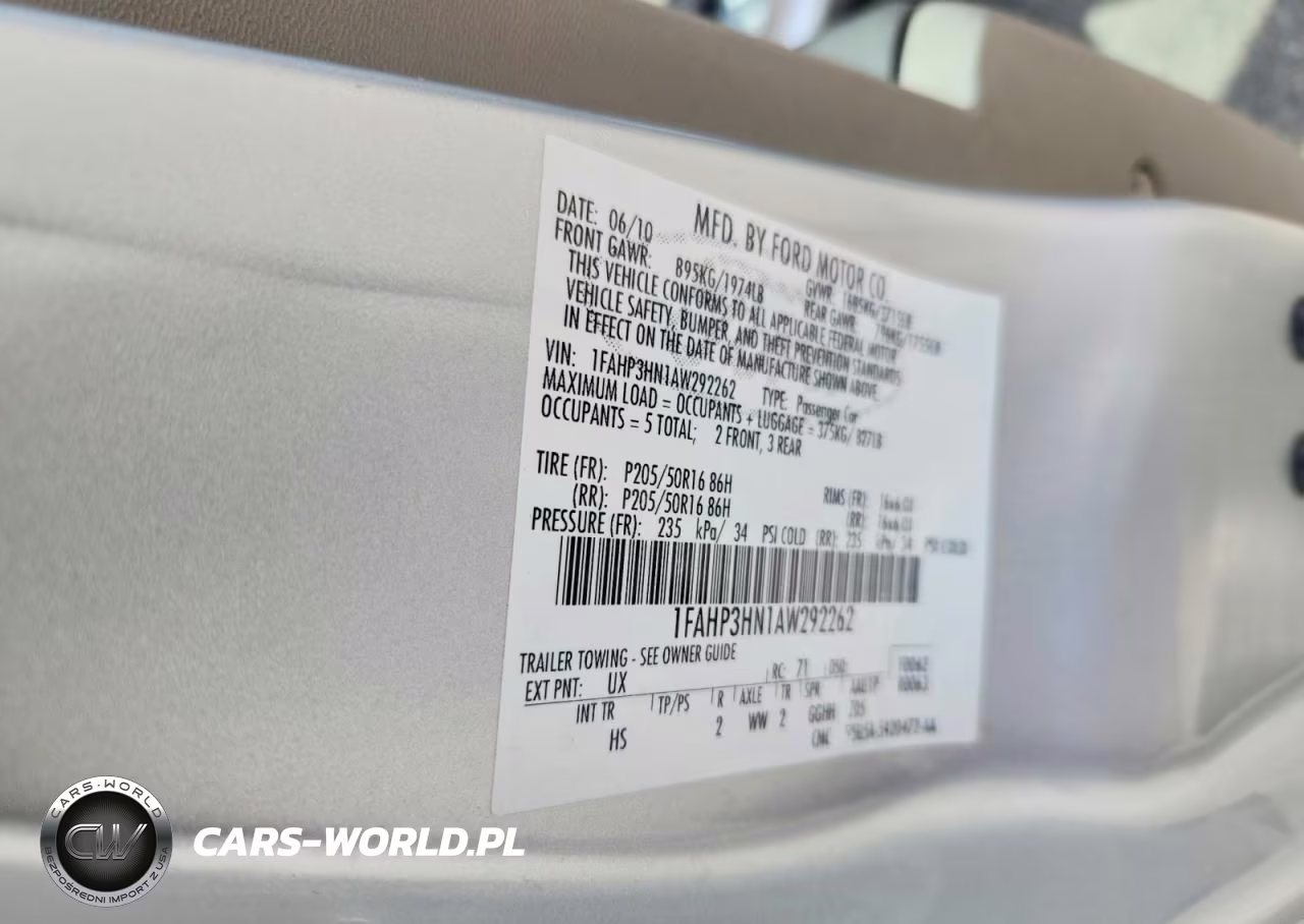 2010 Ford Focus Sel VIN:1FAHP3HN1AW292262 - 13