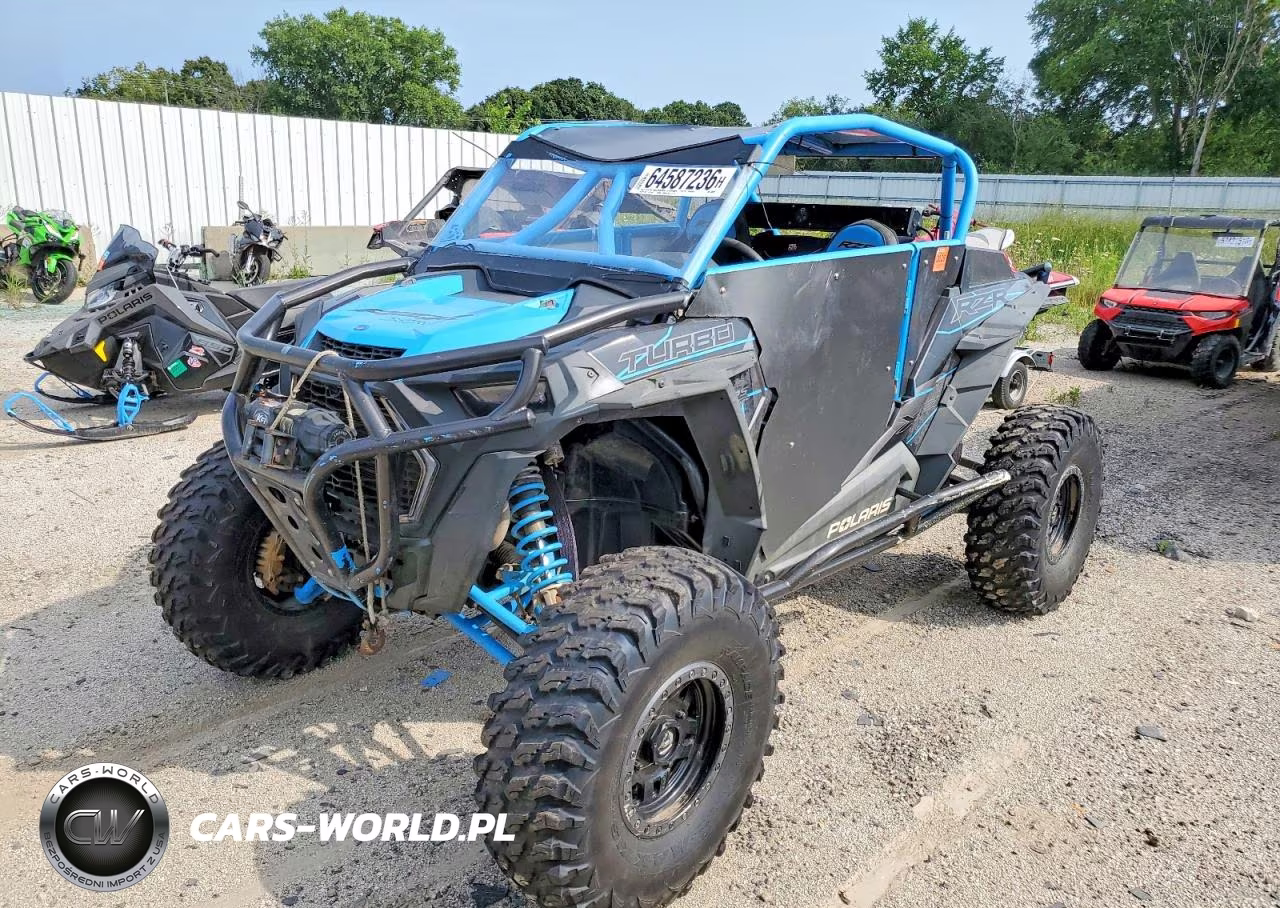 2019 Polaris Rzr Turbo Utility Vehicle VIN:3NSVDE927KF580572 - 2