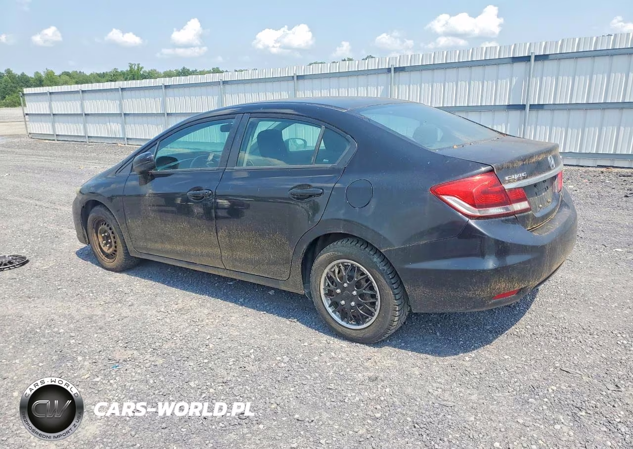 2014 Honda Civic Lx VIN:2HGFB2F59EH525310 - 2