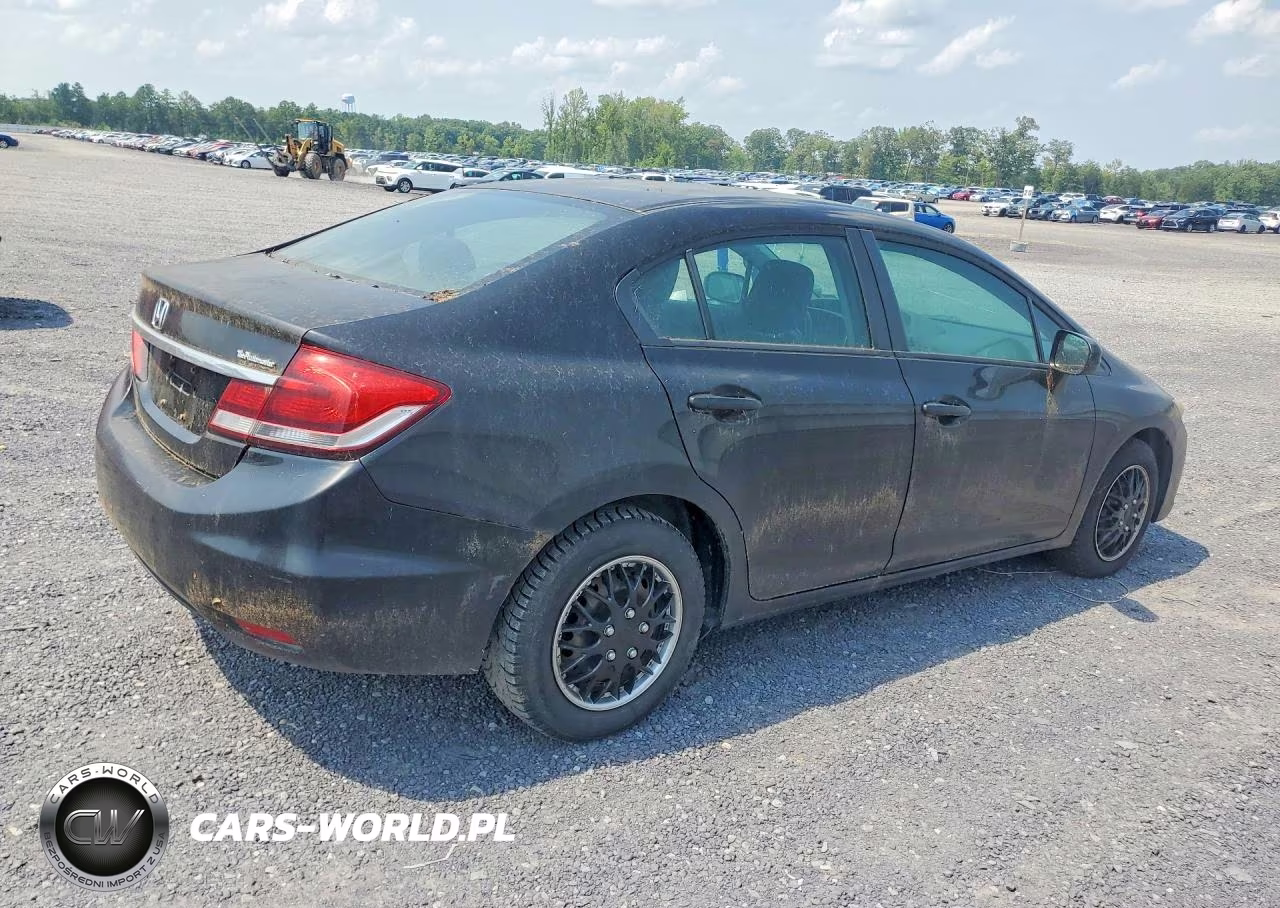 2014 Honda Civic Lx VIN:2HGFB2F59EH525310 - 3