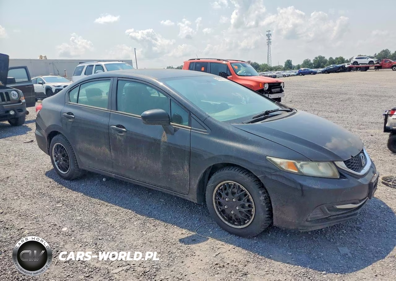 2014 Honda Civic Lx VIN:2HGFB2F59EH525310 - 4