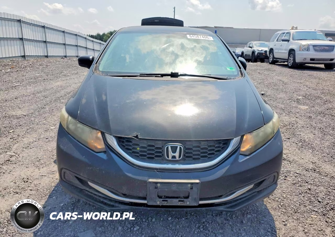 2014 Honda Civic Lx VIN:2HGFB2F59EH525310 - 5