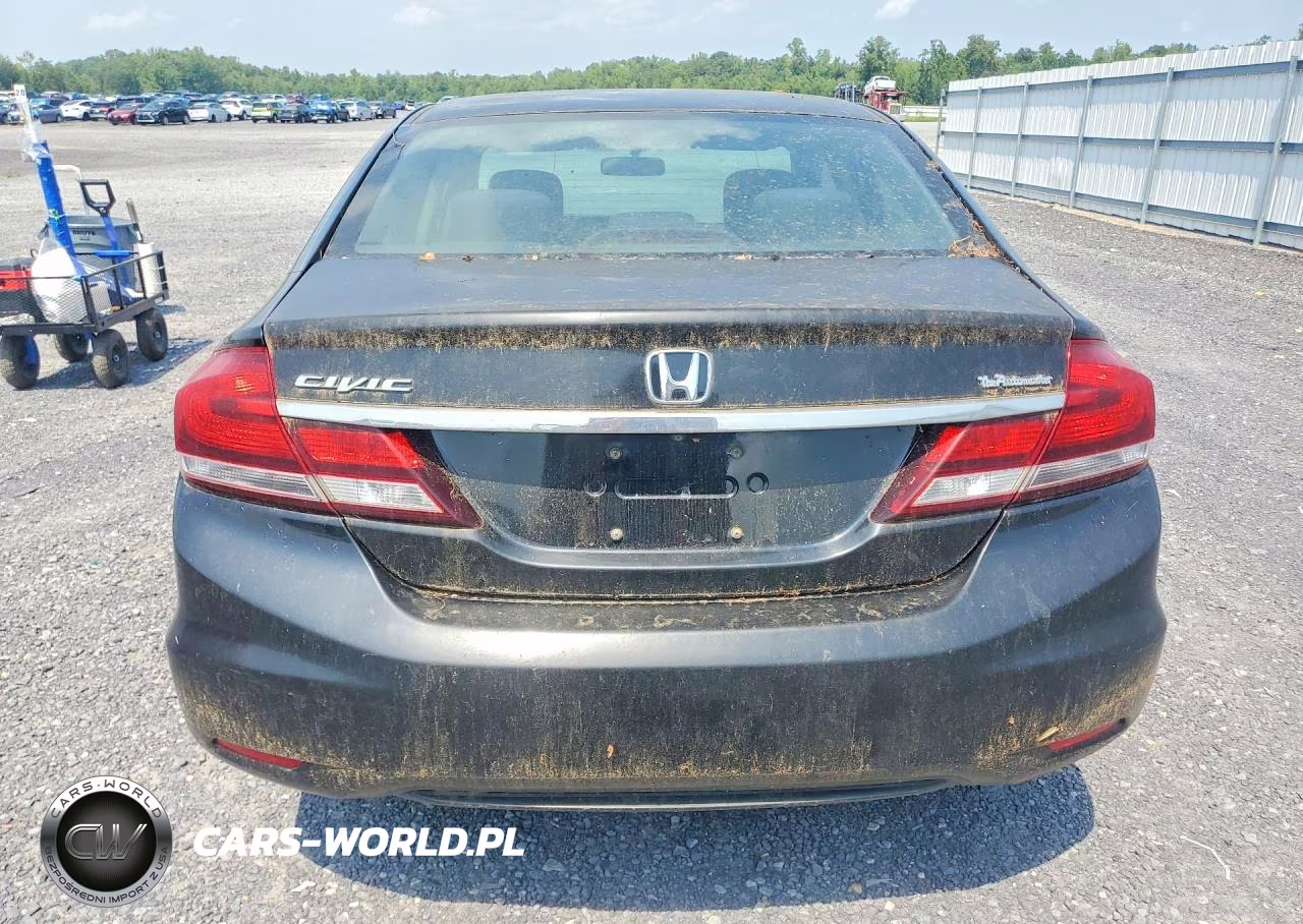 2014 Honda Civic Lx VIN:2HGFB2F59EH525310 - 6