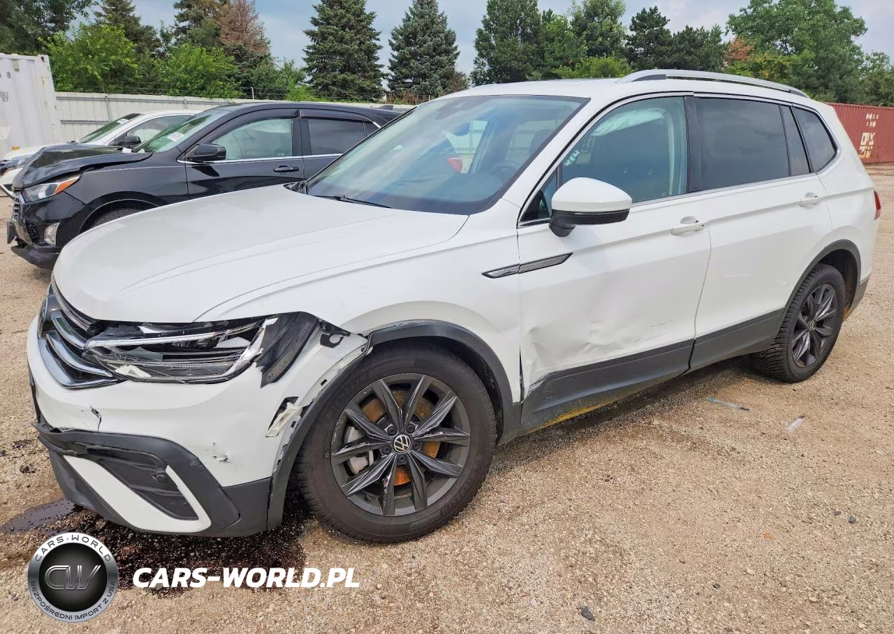 2022 Volkswagen Tiguan Se VIN:3VV3B7AX7NM033482 - 1
