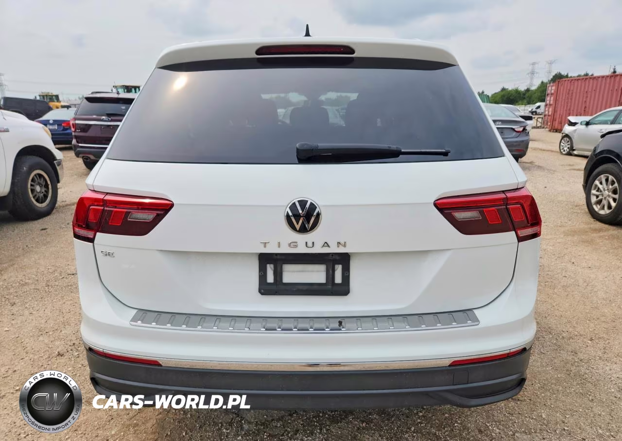2022 Volkswagen Tiguan Se VIN:3VV3B7AX7NM033482 - 6