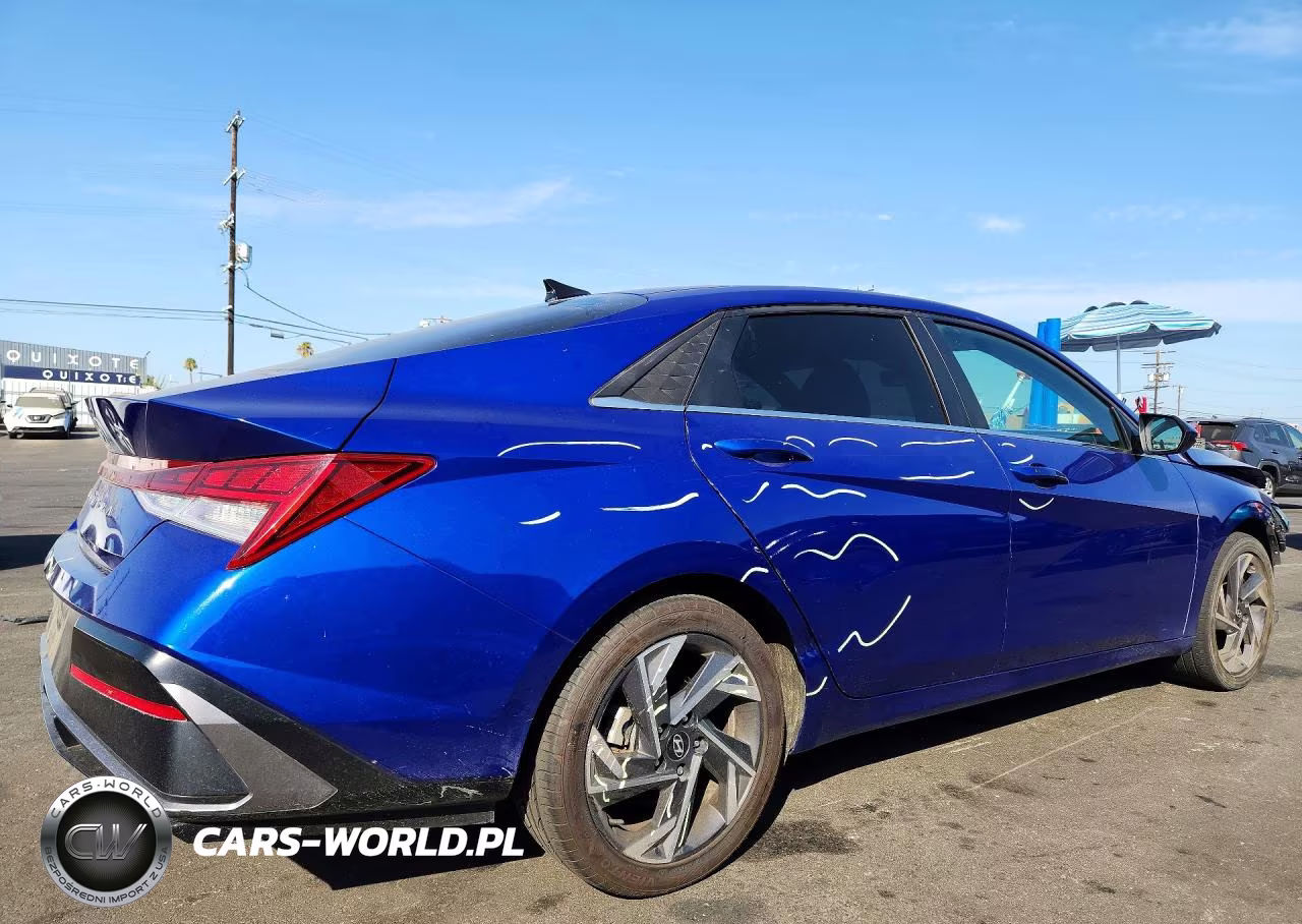2024 Hyundai Elantra Sel VIN:KMHLS4DG8RU768316 - 3