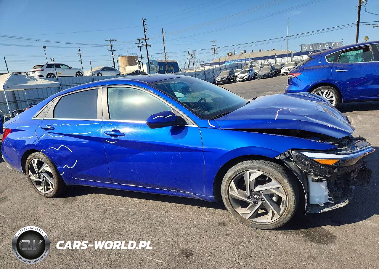 2024 Hyundai Elantra Sel VIN:KMHLS4DG8RU768316 - 4