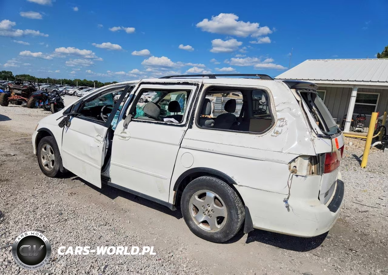 2001 Honda Odyssey Ex VIN:2HKRL18641H603311 - 2