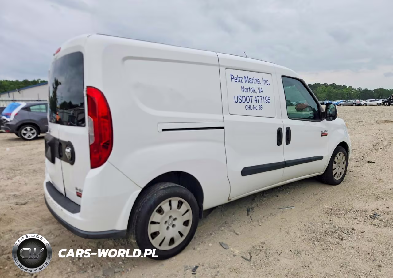 2016 Ram Promaster City Slt VIN:ZFBERFBT2G6B55670 - 3