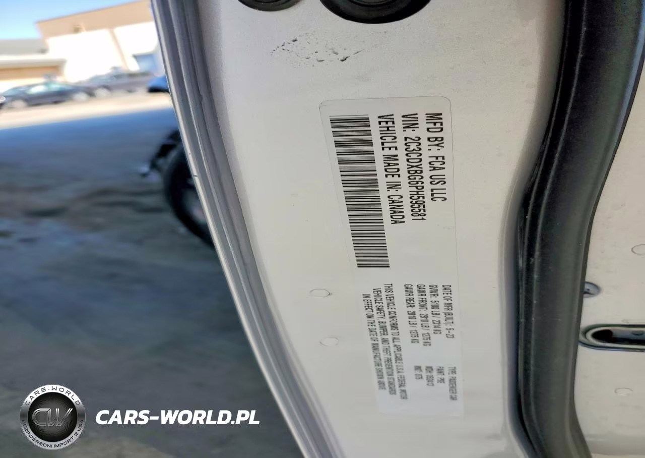 2023 Dodge Charger Sxt VIN:2C3CDXBG6PH595581 - 12