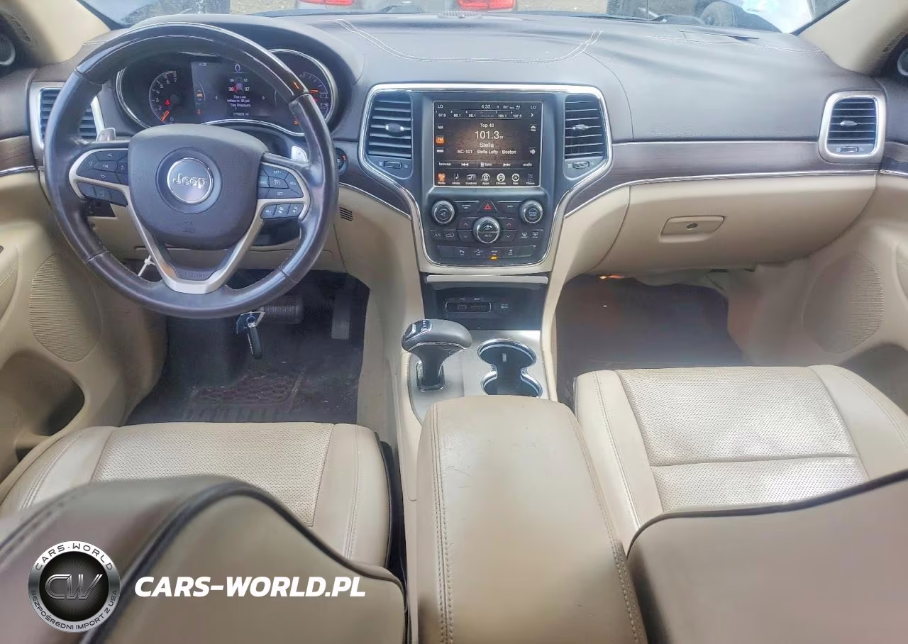 2014 Jeep Grand Cherokee Overland VIN:1C4RJFCT2EC518369 - 8