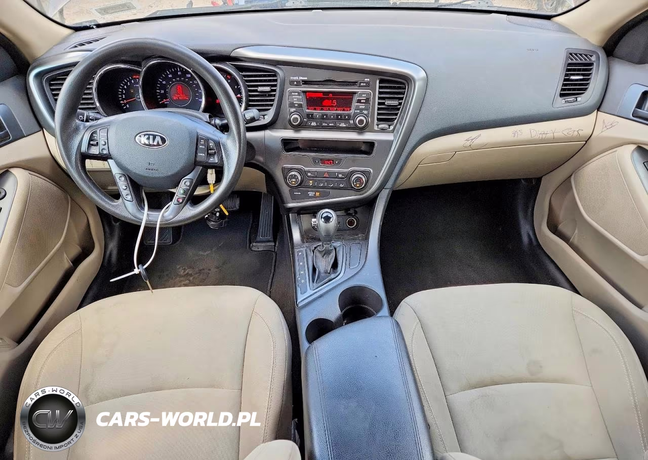 2013 Kia Optima Lx VIN:5XXGM4A70DG256052 - 8