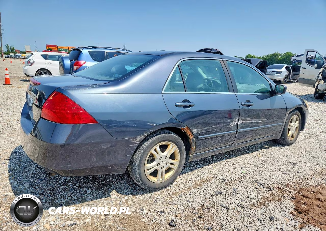 2007 Honda Accord Se VIN:1HGCM55367A225725 - 3
