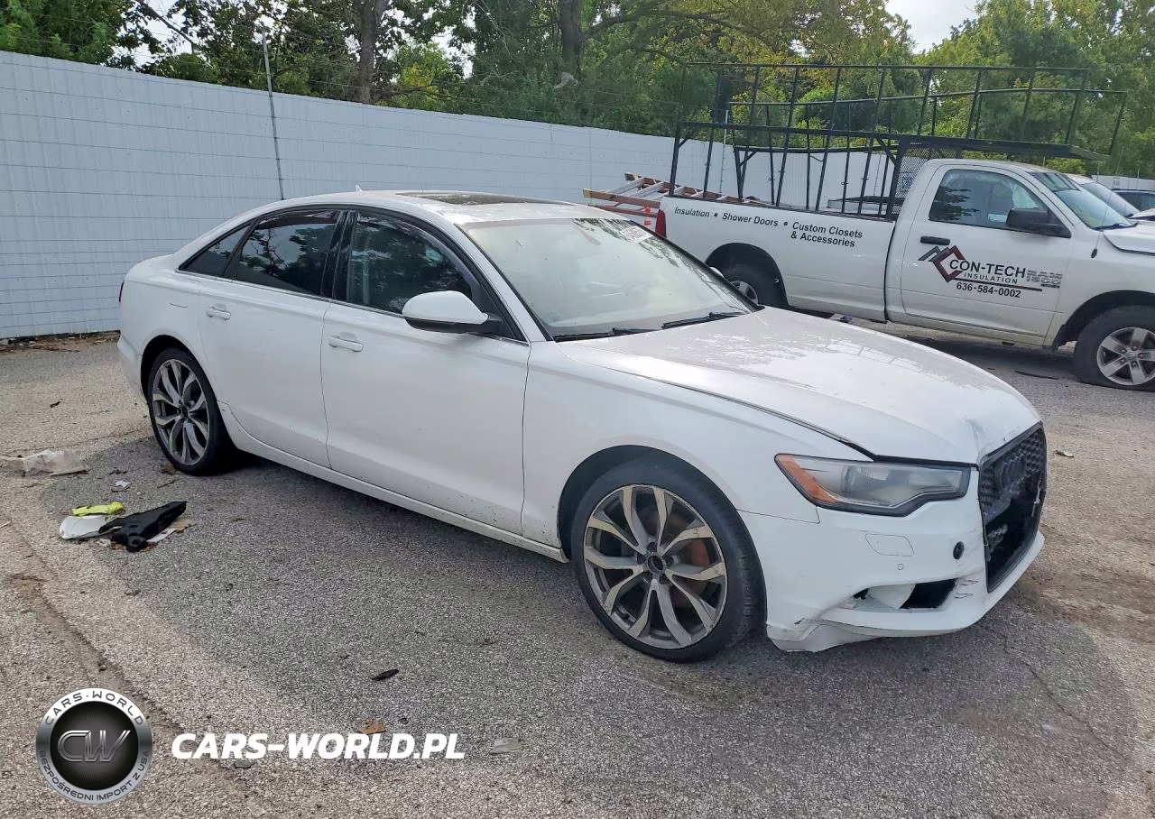 2013 Audi A6 Premium Plus VIN:WAUGFAFC4DN080526 - 4