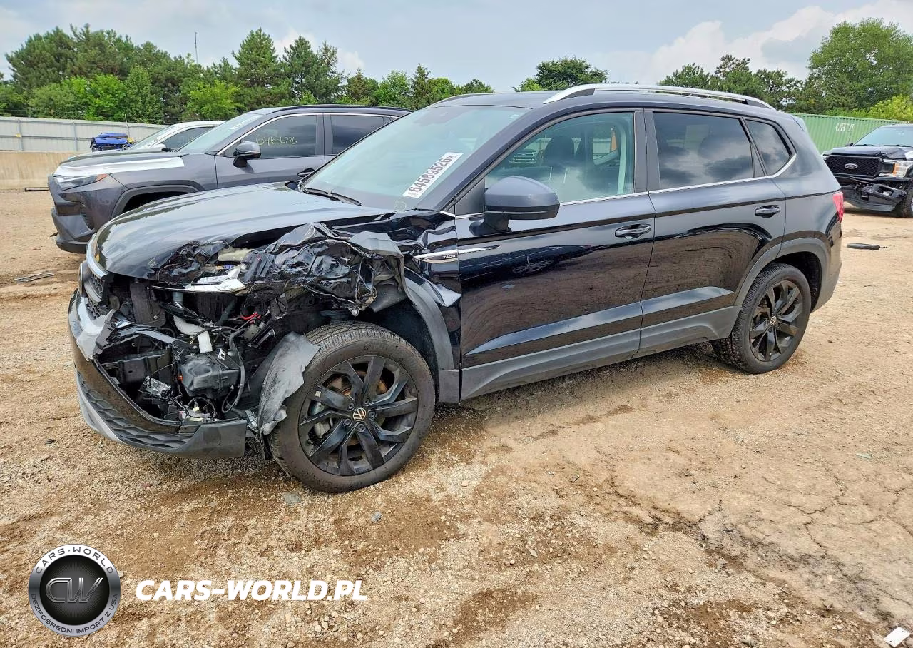2023 Volkswagen Taos Se VIN:3VVNX7B23PM304375 - 1
