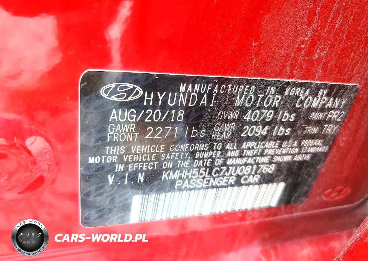 2018 Hyundai Elantra Gt Sport VIN:KMHH55LC7JU081768 - 13