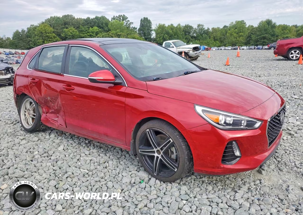 2018 Hyundai Elantra Gt Sport VIN:KMHH55LC7JU081768 - 4