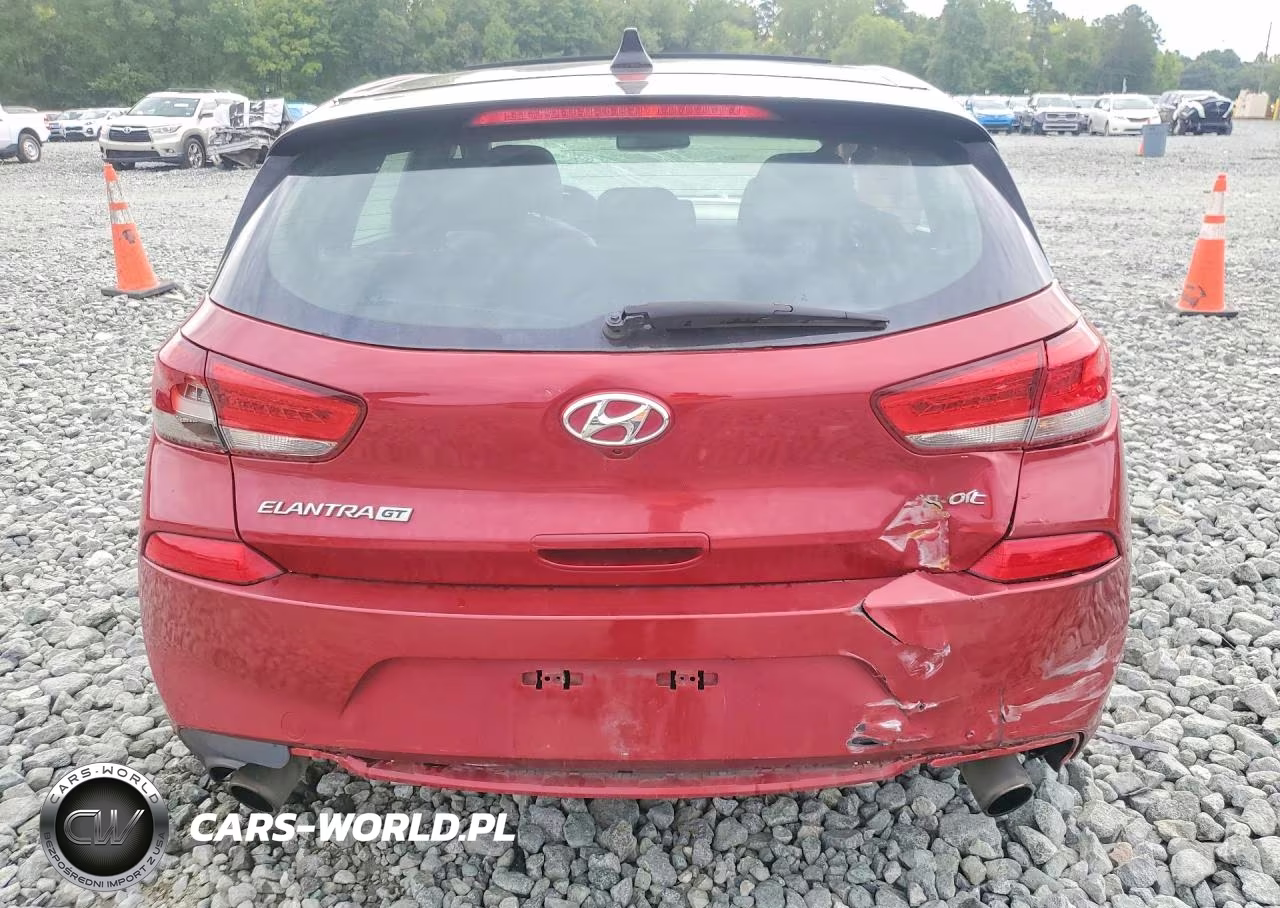 2018 Hyundai Elantra Gt Sport VIN:KMHH55LC7JU081768 - 6