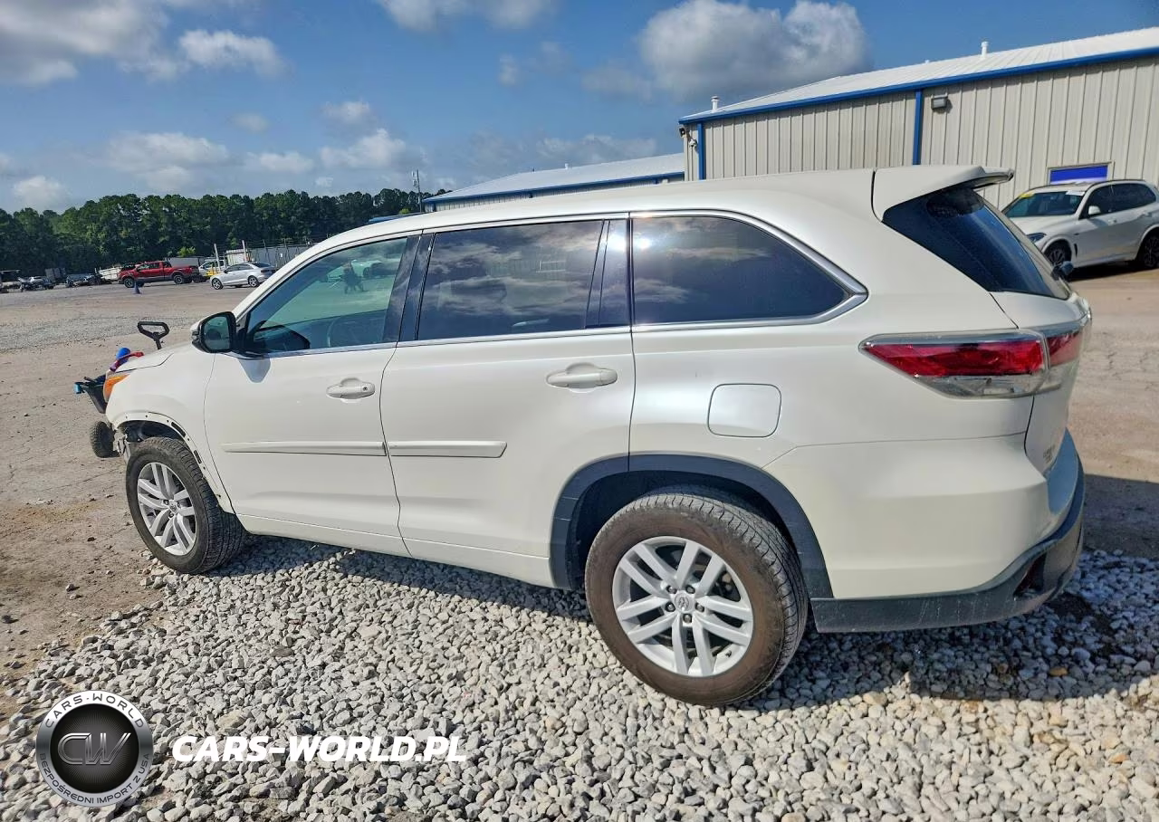2015 Toyota Highlander Le VIN:5TDZKRFH7FS102033 - 2