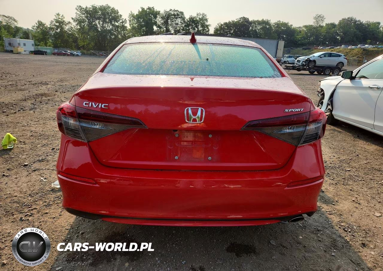 2025 Honda Civic Sport VIN:2HGFE2F56SH538308 - 6