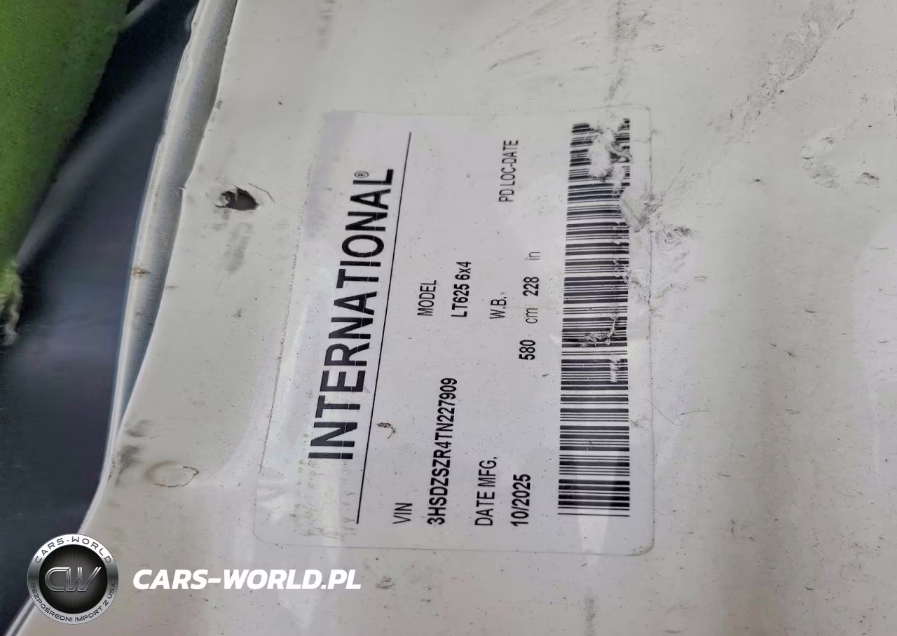 2026 International Lt625 Truck Cab And Chassis VIN:3HSDZSZR4TN227909 - 11