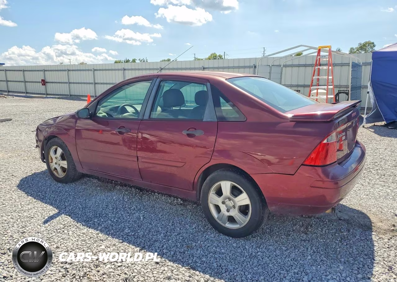 2007 Ford Focus Zx4 VIN:1FAHP34N37W365047 - 2