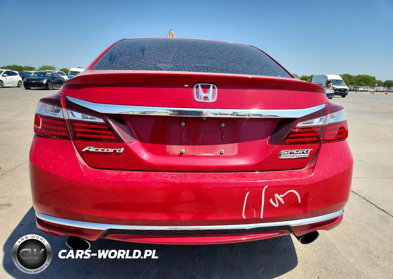 2017 Honda Accord Sport Special Edition VIN:1HGCR2F16HA078918 - 6