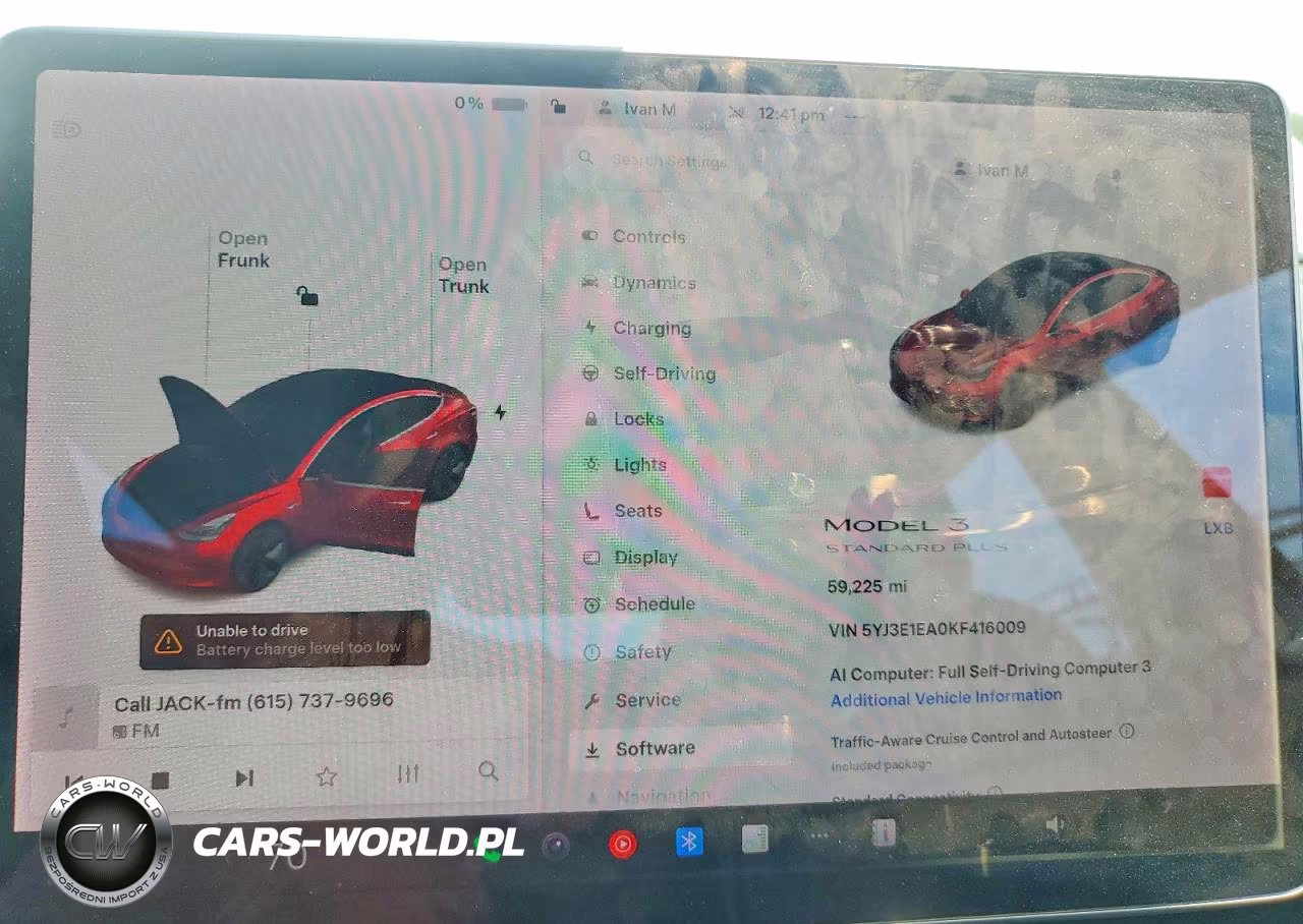 2019 Tesla Model 3 VIN:5YJ3E1EA0KF416009 - 9