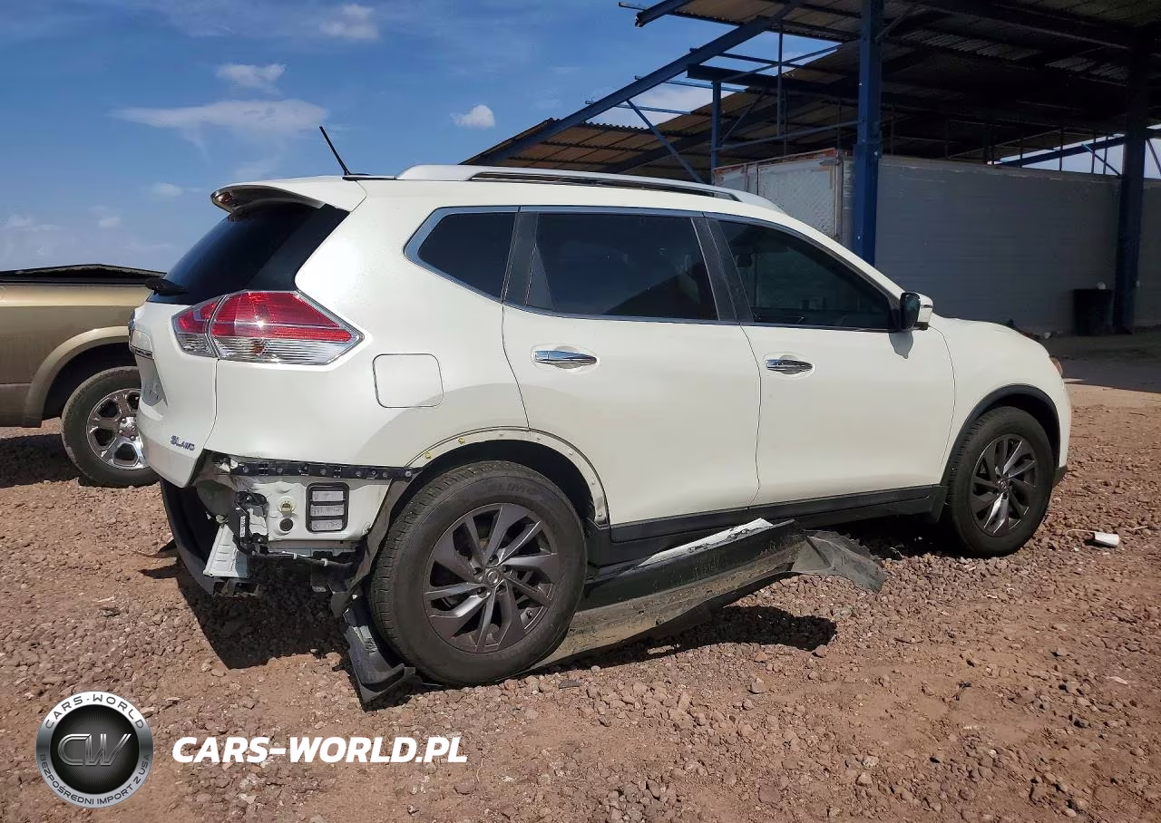 2016 Nissan Rogue Sl VIN:5N1AT2MV7GC792486 - 3