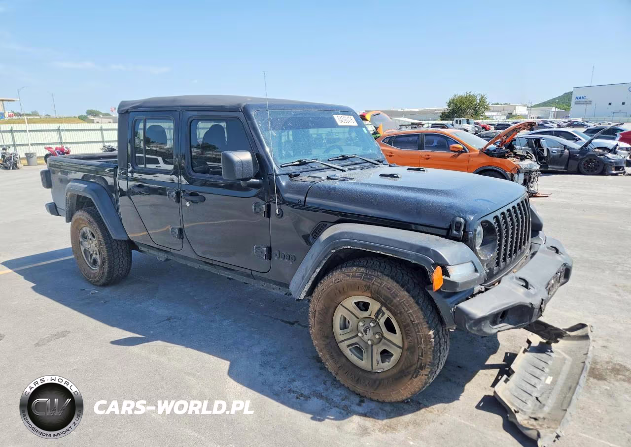 2022 Jeep Gladiator Sport VIN:1C6HJTAG3NL118456 - 4
