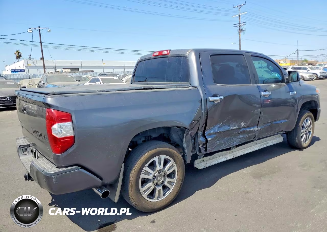 2018 Toyota Tundra Platinum VIN:5TFAY5F10JX727495 - 3