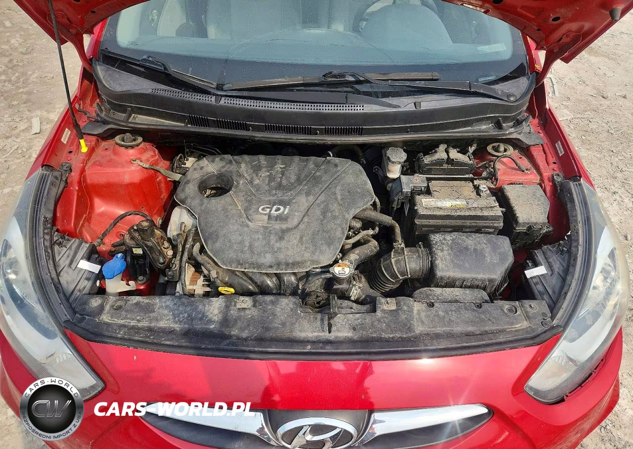 2014 Hyundai Accent Gls VIN:KMHCT4AE1EU753344 - 11