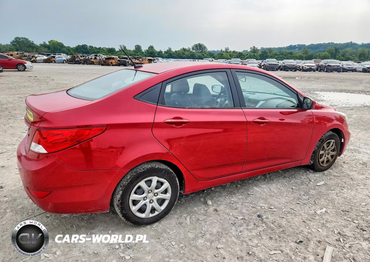 2014 Hyundai Accent Gls VIN:KMHCT4AE1EU753344 - 3