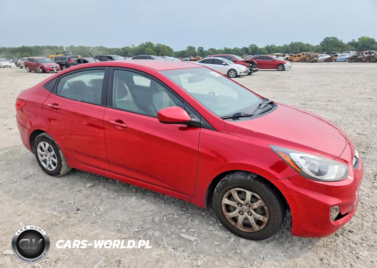 2014 Hyundai Accent Gls VIN:KMHCT4AE1EU753344 - 4