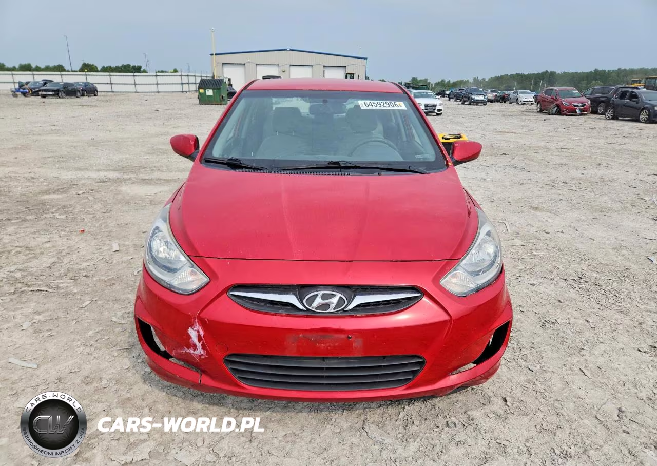 2014 Hyundai Accent Gls VIN:KMHCT4AE1EU753344 - 5