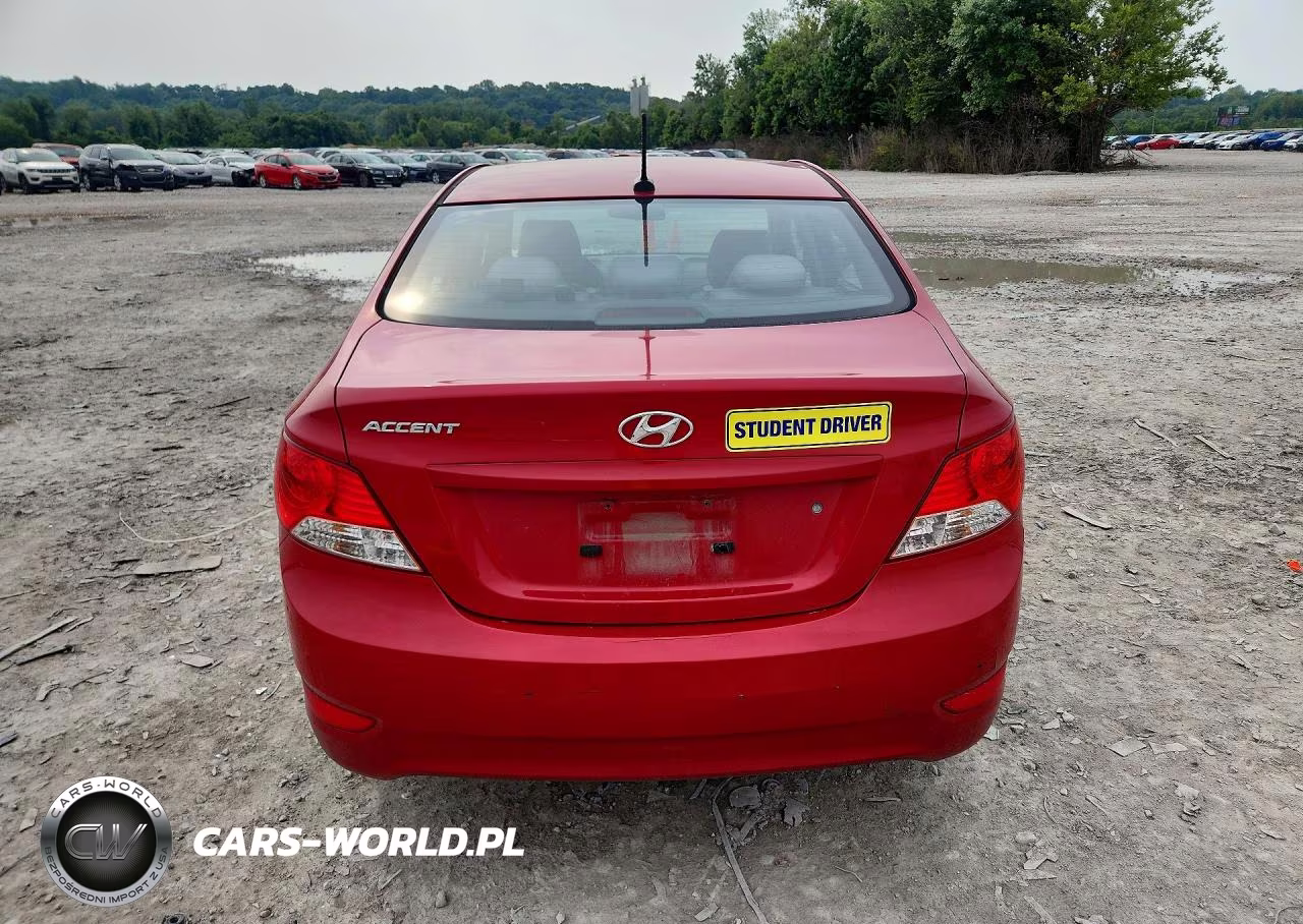 2014 Hyundai Accent Gls VIN:KMHCT4AE1EU753344 - 6